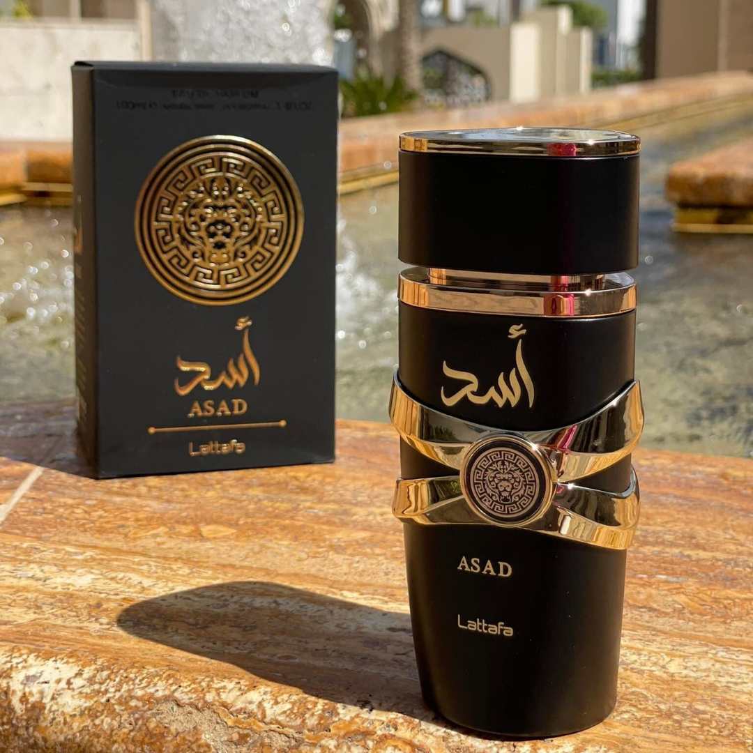 PERFUME LATTAFA ASAD PARA HOMBRE (NEGRO)