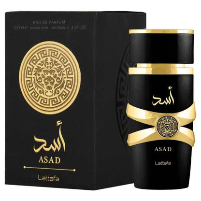 PERFUME LATTAFA ASAD PARA HOMBRE (NEGRO)