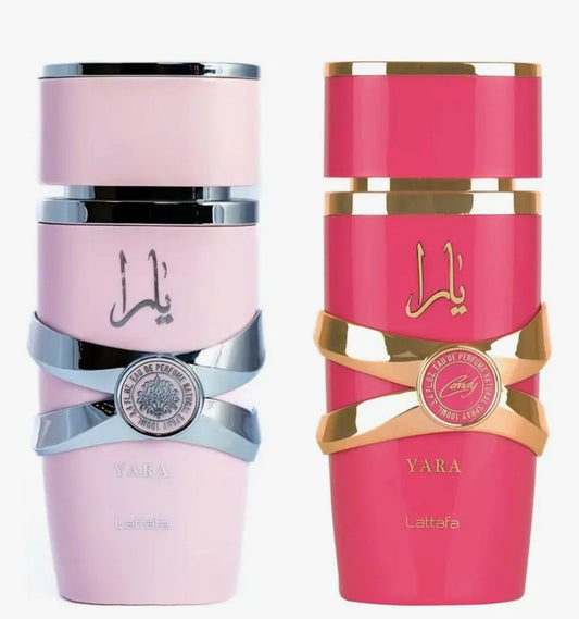 Perfume Lattafa Yara Edp 100ml + Yara Candy Edp 100ml
